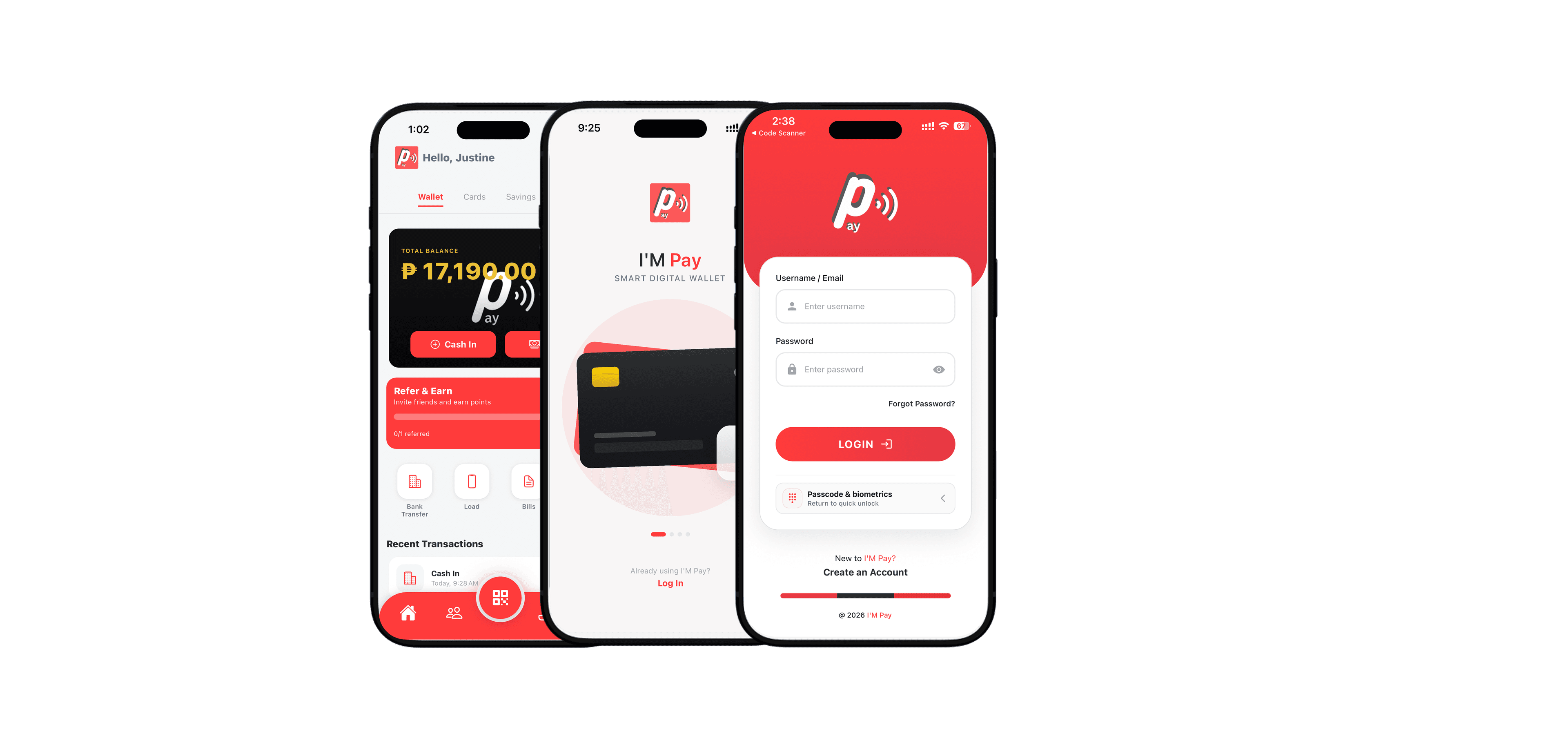 I'M Pay mobile app
