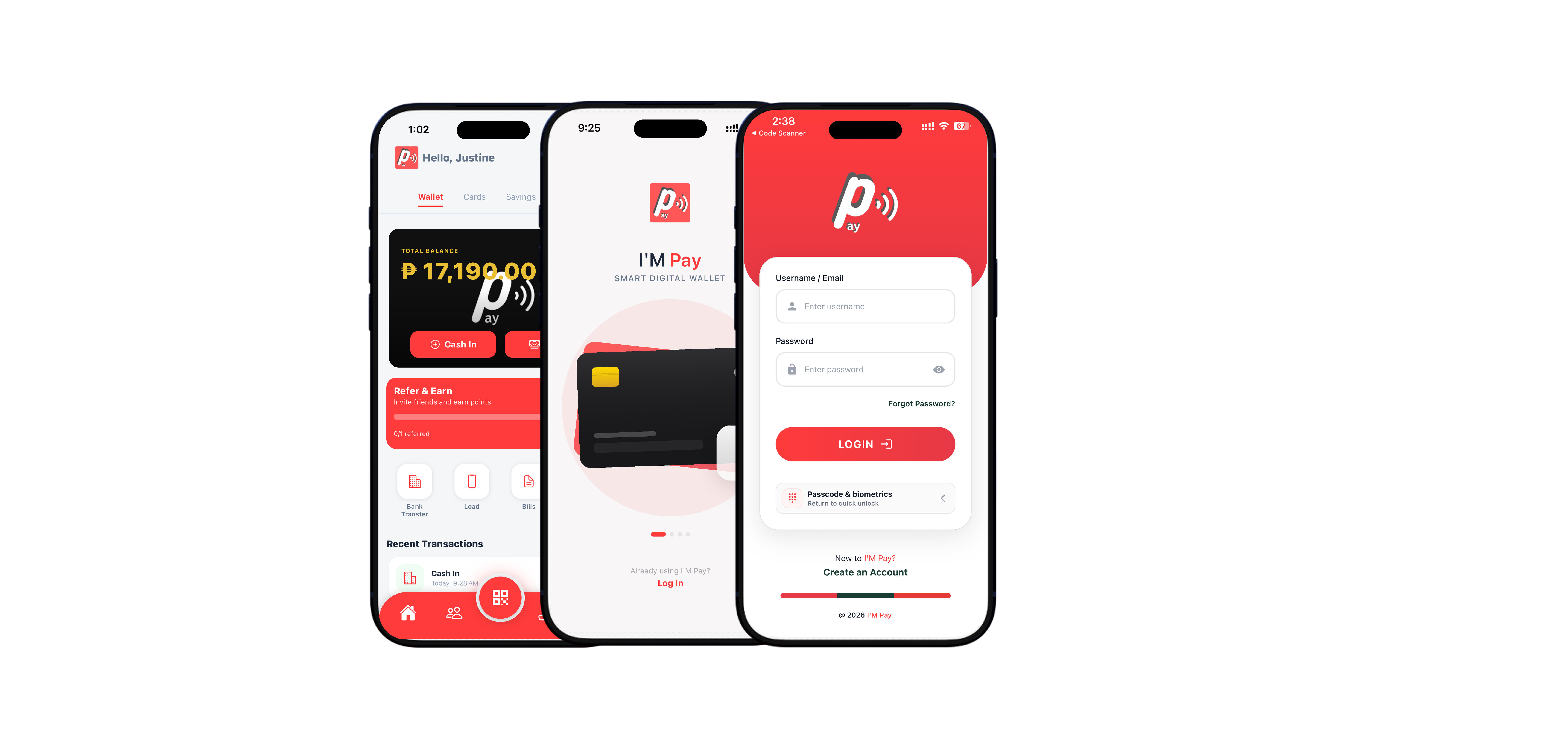 I'M Pay mobile app