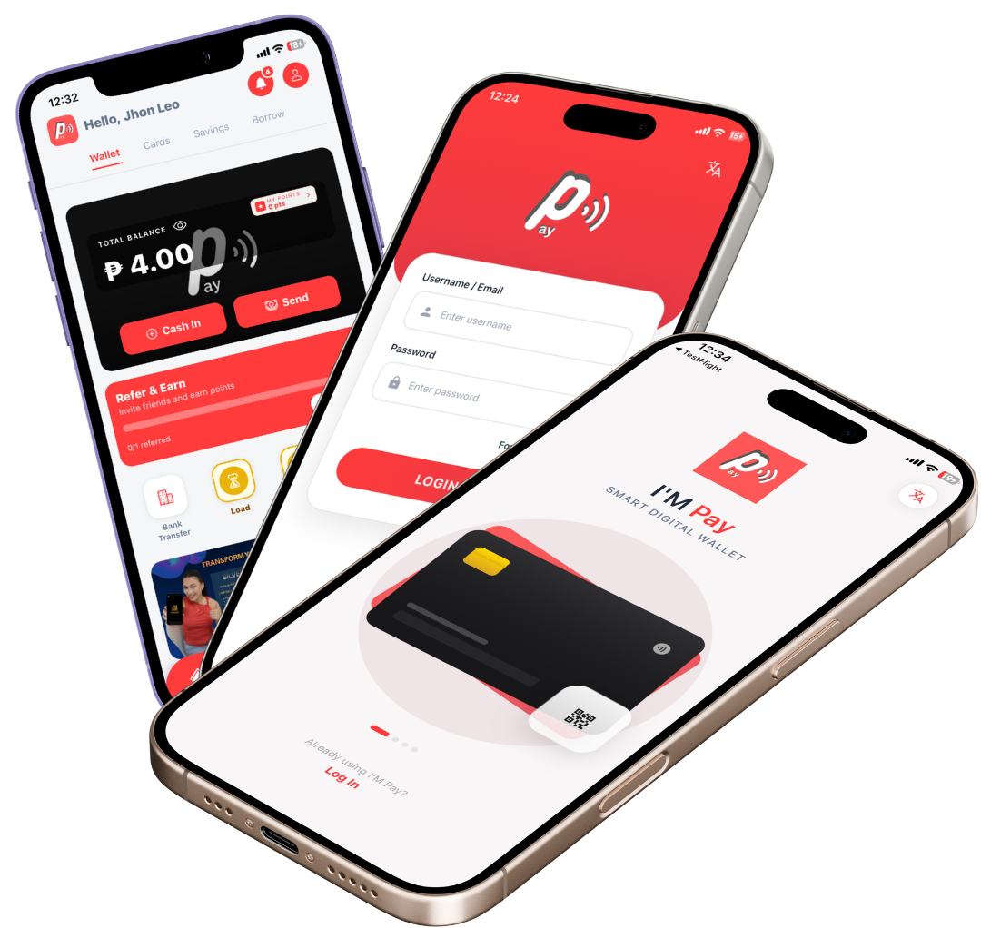 I'M Pay mobile app