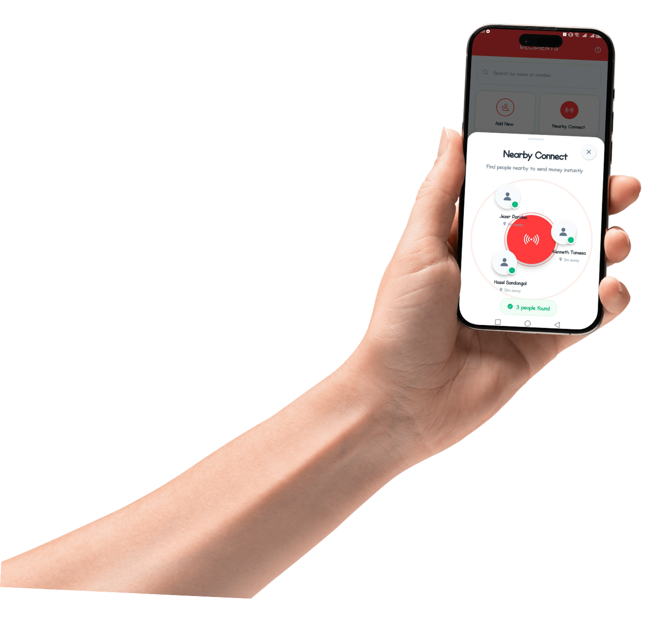 Nearby Connect on phone